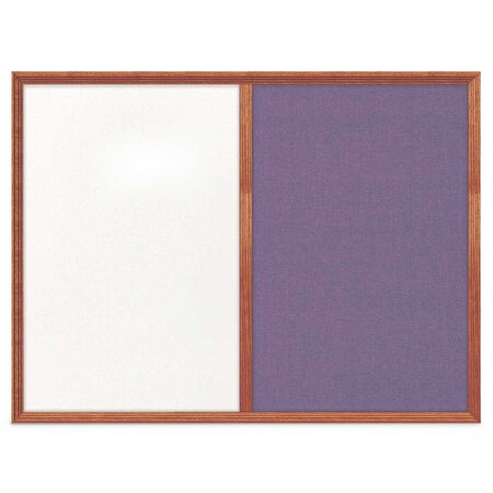 United Visual Products Slim Style Indoor Enclosed Corkboard, 12 UV500SC-GOLD-PUMICE
